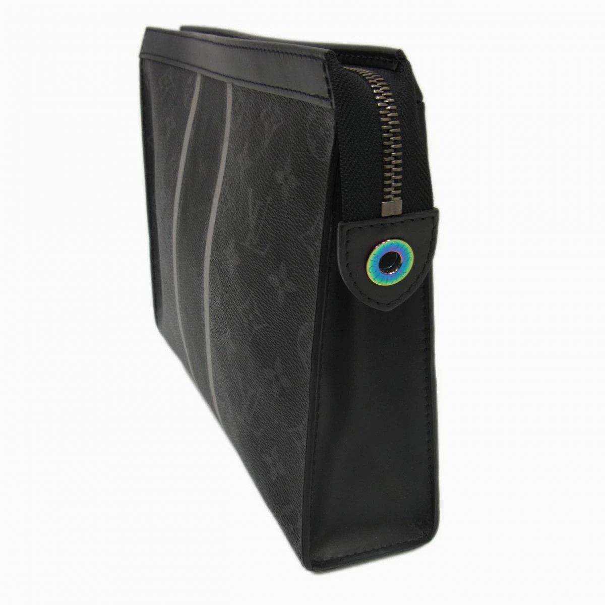 Fragment Design × Louis Vuitton LOUIS VUITTON Fragment Pochette Voyage MM Clutch Bag Size ONE SIZE - 3 Thumbnail
