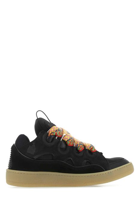 Lanvin Black Curb Sneakers | Grailed