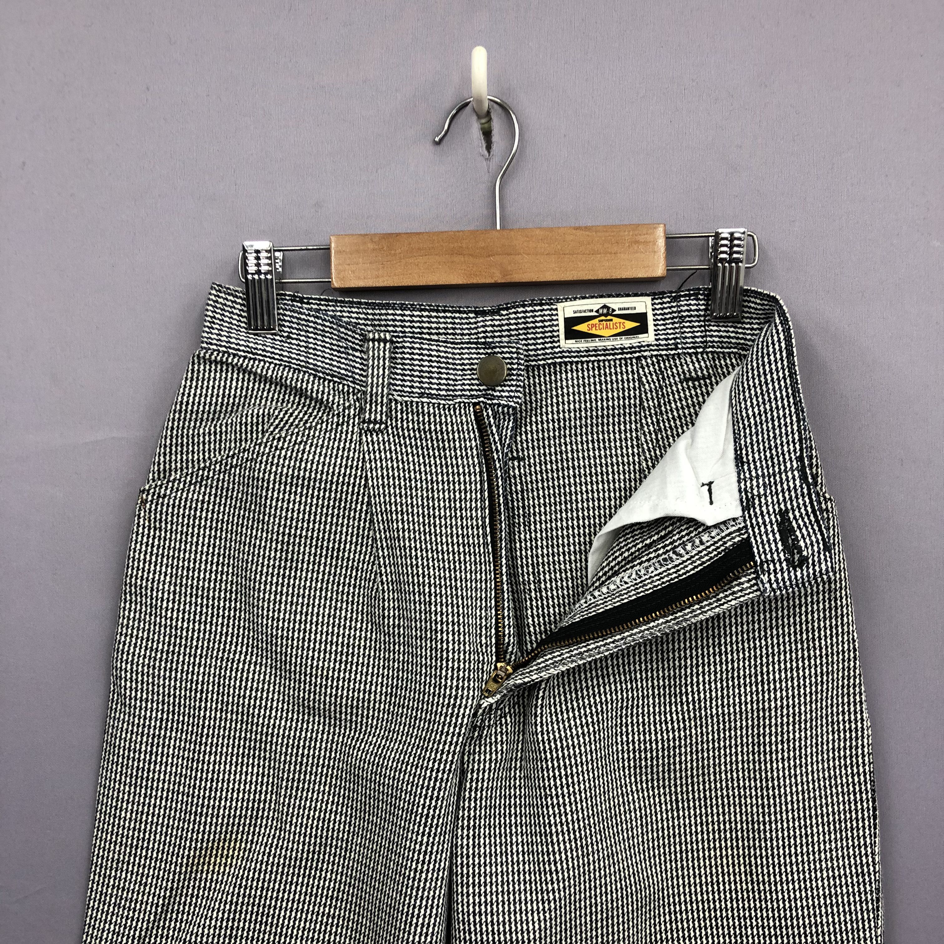 Japanese Brand Vintage 90s Japanese Houndstooth Jeans Denim Pants Size 24" / US 00 / IT 34 - 4 Thumbnail