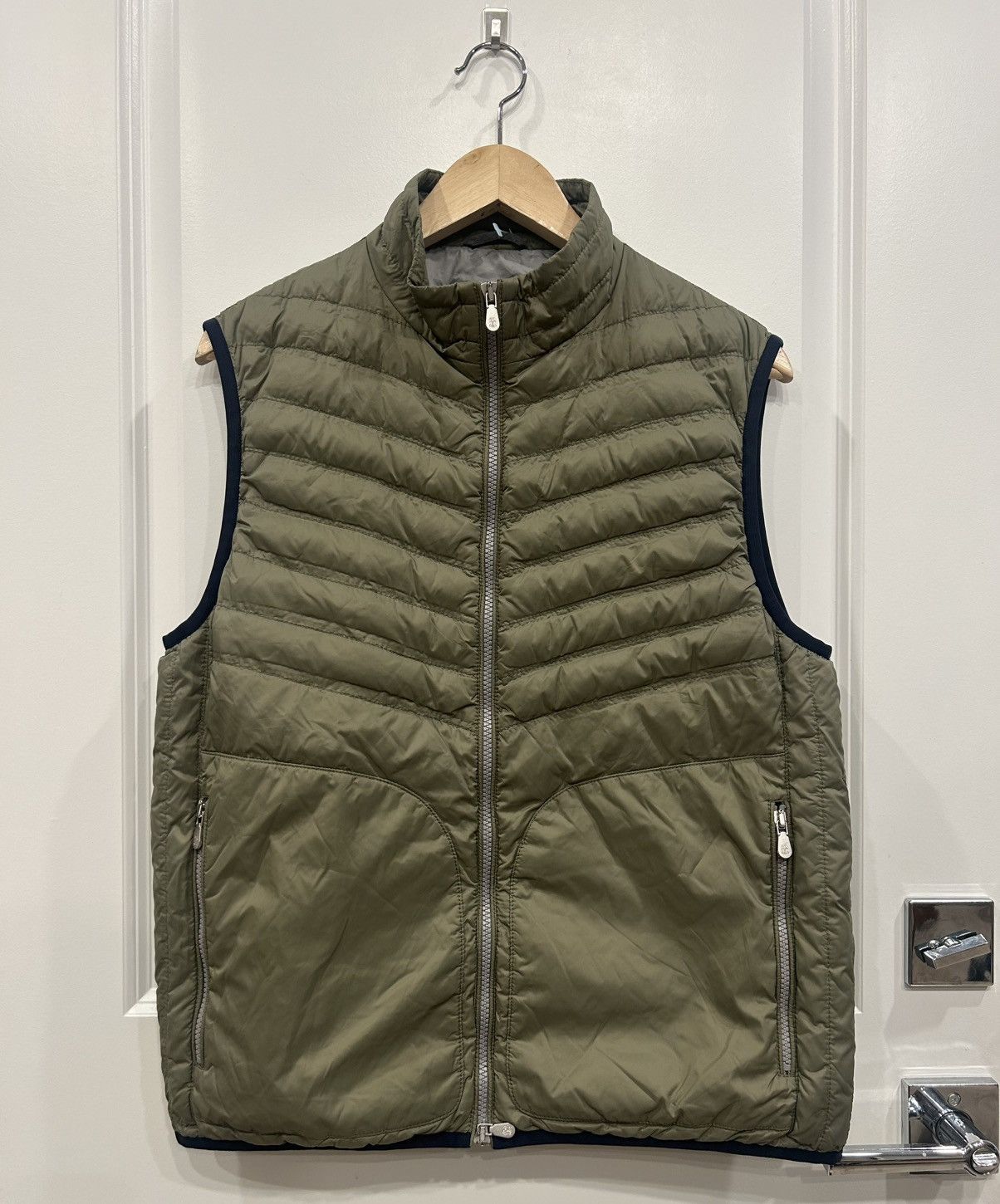 Brunello Cucinelli Brunello Cucinello Nylon Zip up Puffer Vest Size Medium NWOT Size US M / EU 48-50 / 2 - 1 Thumbnail