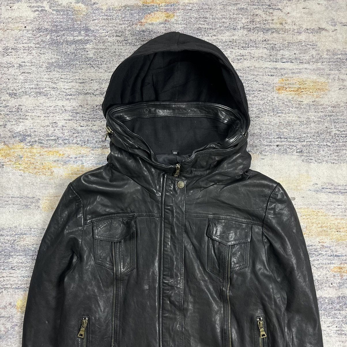 Other Unknown brand Bono leather jacket goa / L.G.B style Size US S / EU 44-46 / 1 - 7 Thumbnail