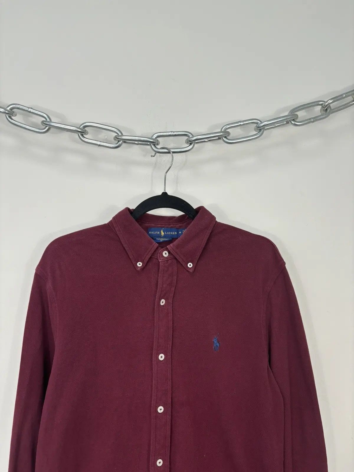 Ralph Lauren Ralph Lauren Featherweight Mesh Luxury Button Up Shirt Size US M / EU 48-50 / 2 - 2 Thumbnail
