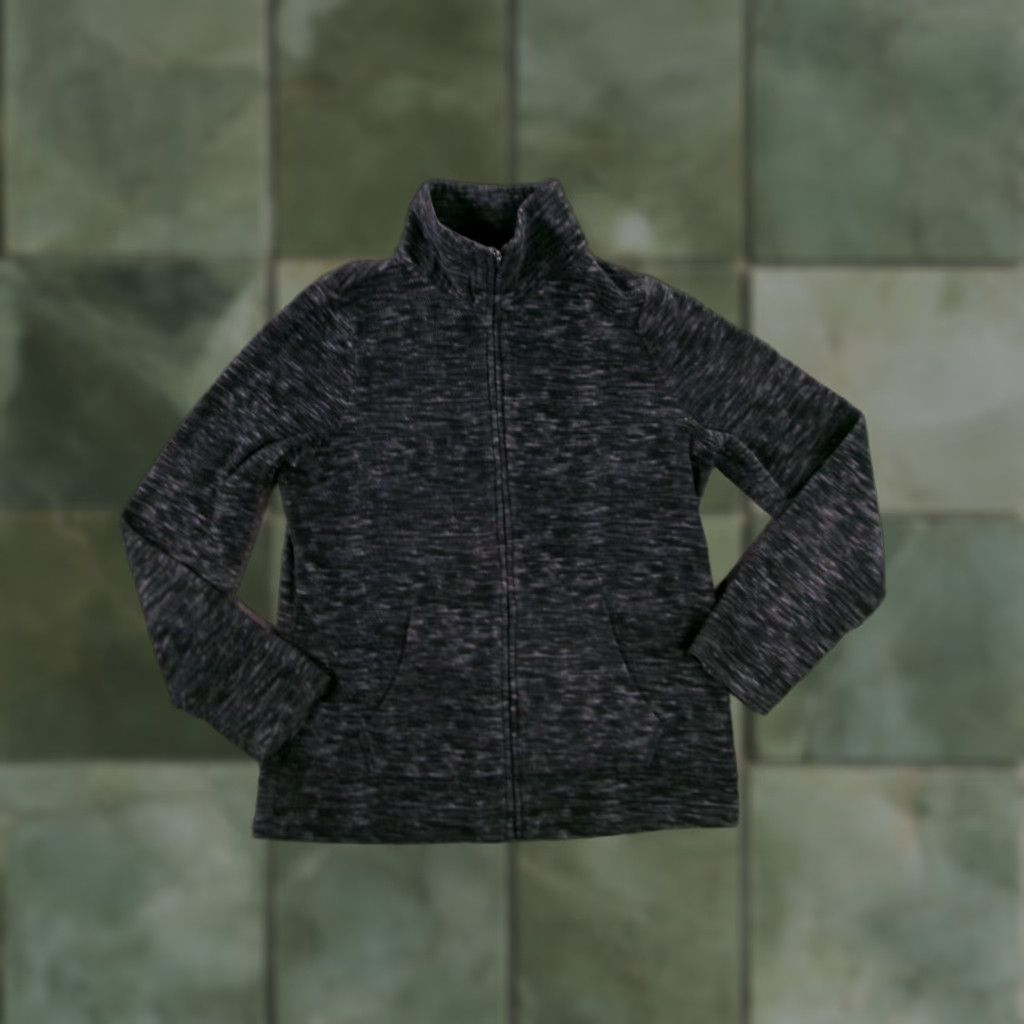 Vintage Sonoma Jacket Women S Black Full Zip Pocket Hiking Camp Outdoor Casual Regular Fit 80s 90s Style Size S / US 4 / IT 40 - 1 Thumbnail