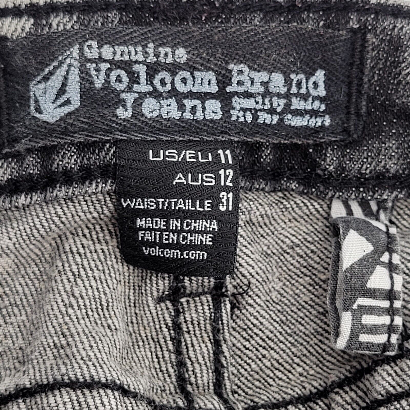 Volcom Volcom Jeans Womens Short Size 11 gray Size 24" / US 00 / IT 34 - 8 Thumbnail