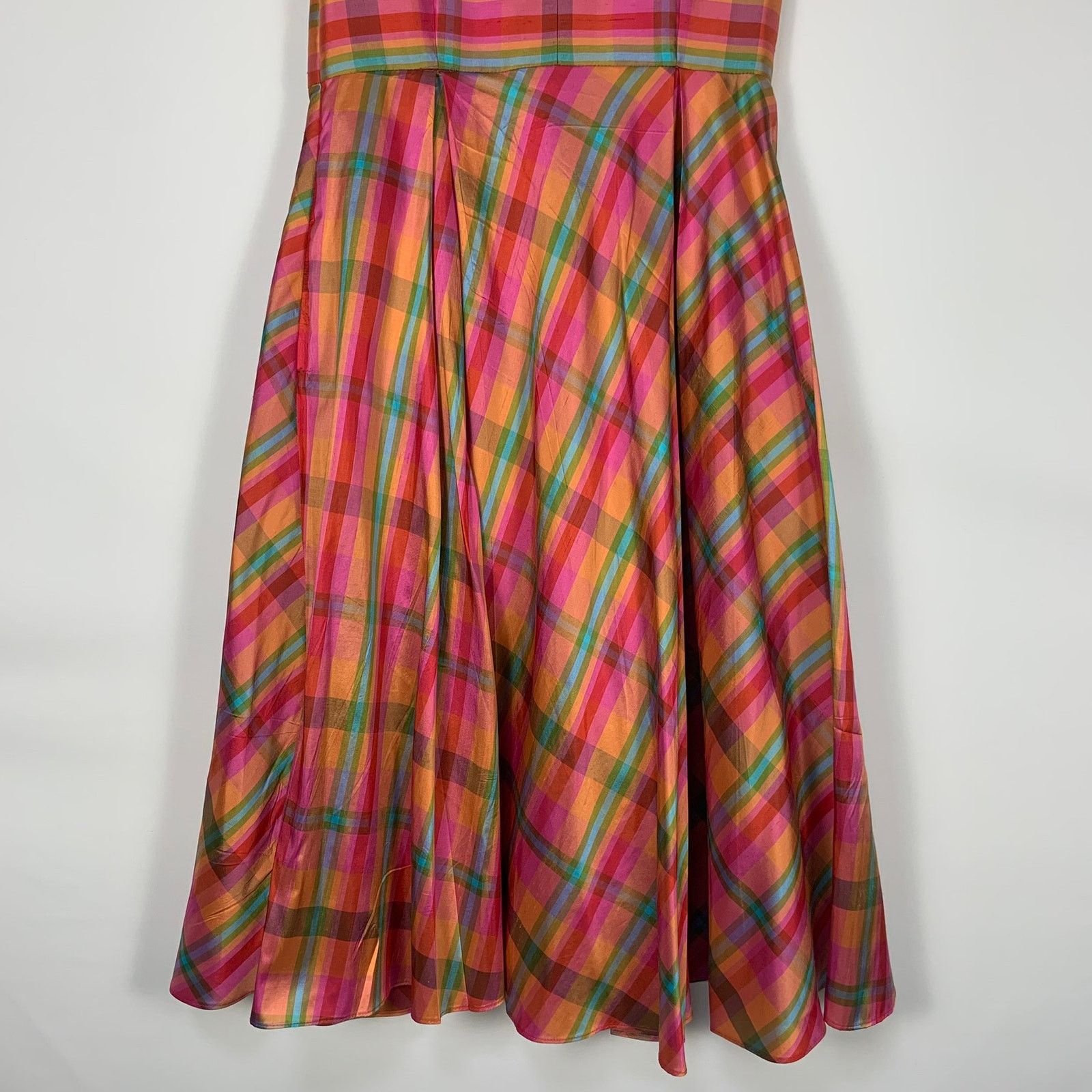 Coldwater Creek Coldwater Creek Midi Dress Women's Sz 6 100% Silk Sleeveless Size M / US 6-8 / IT 42-44 - 6 Thumbnail