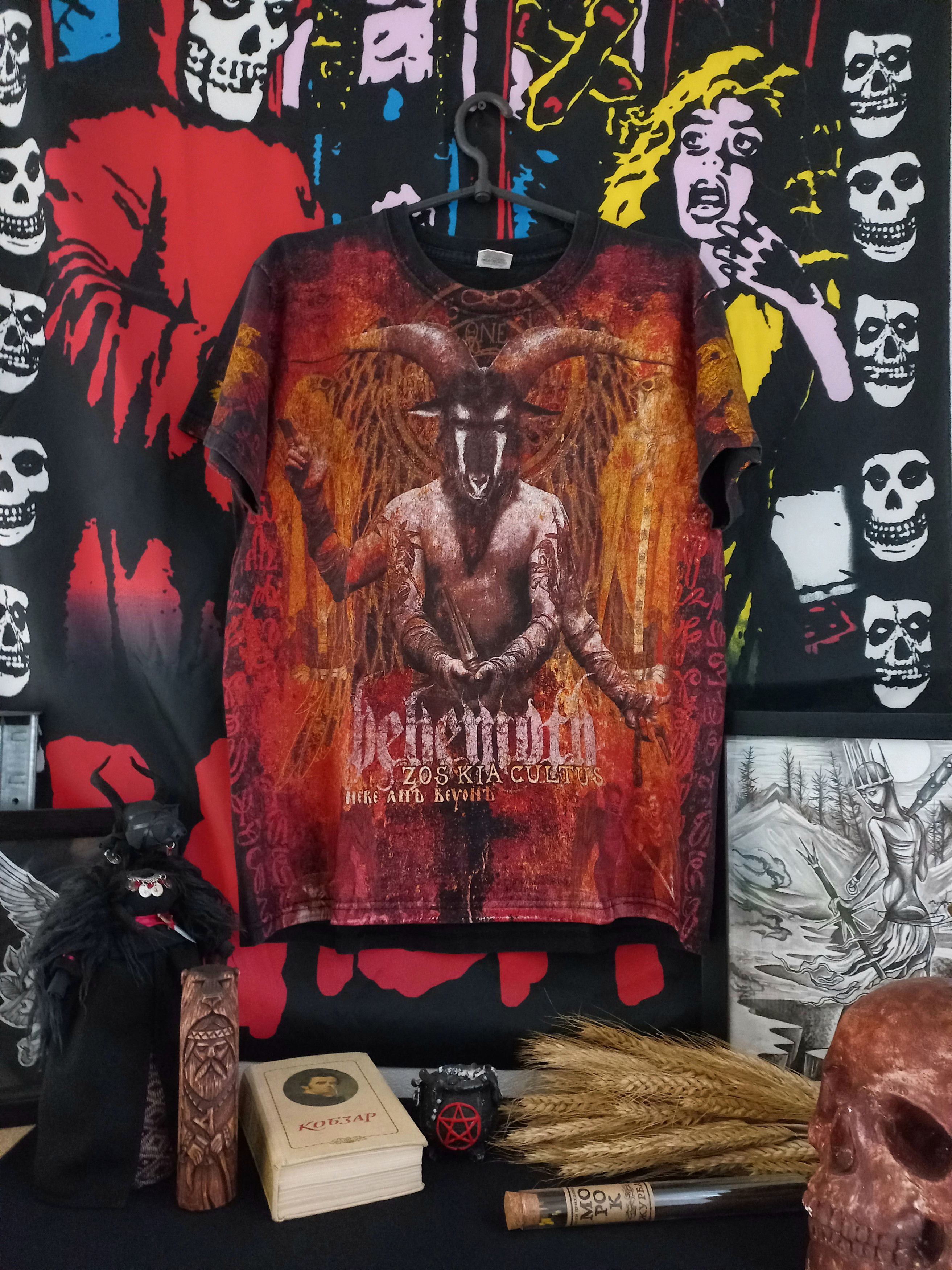 Band Tees × Vintage Behemoth vintage overprint t-shirt 00s Size US M / EU 48-50 / 2 - 1 Thumbnail