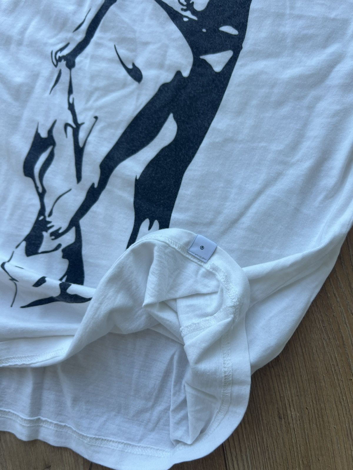Hysteric Glamour HYSTERIC GLAMOUR THE HYSTERIC TIMES RARE Y2K NAKED LADY TEE Size US L / EU 52-54 / 3 - 8 Thumbnail