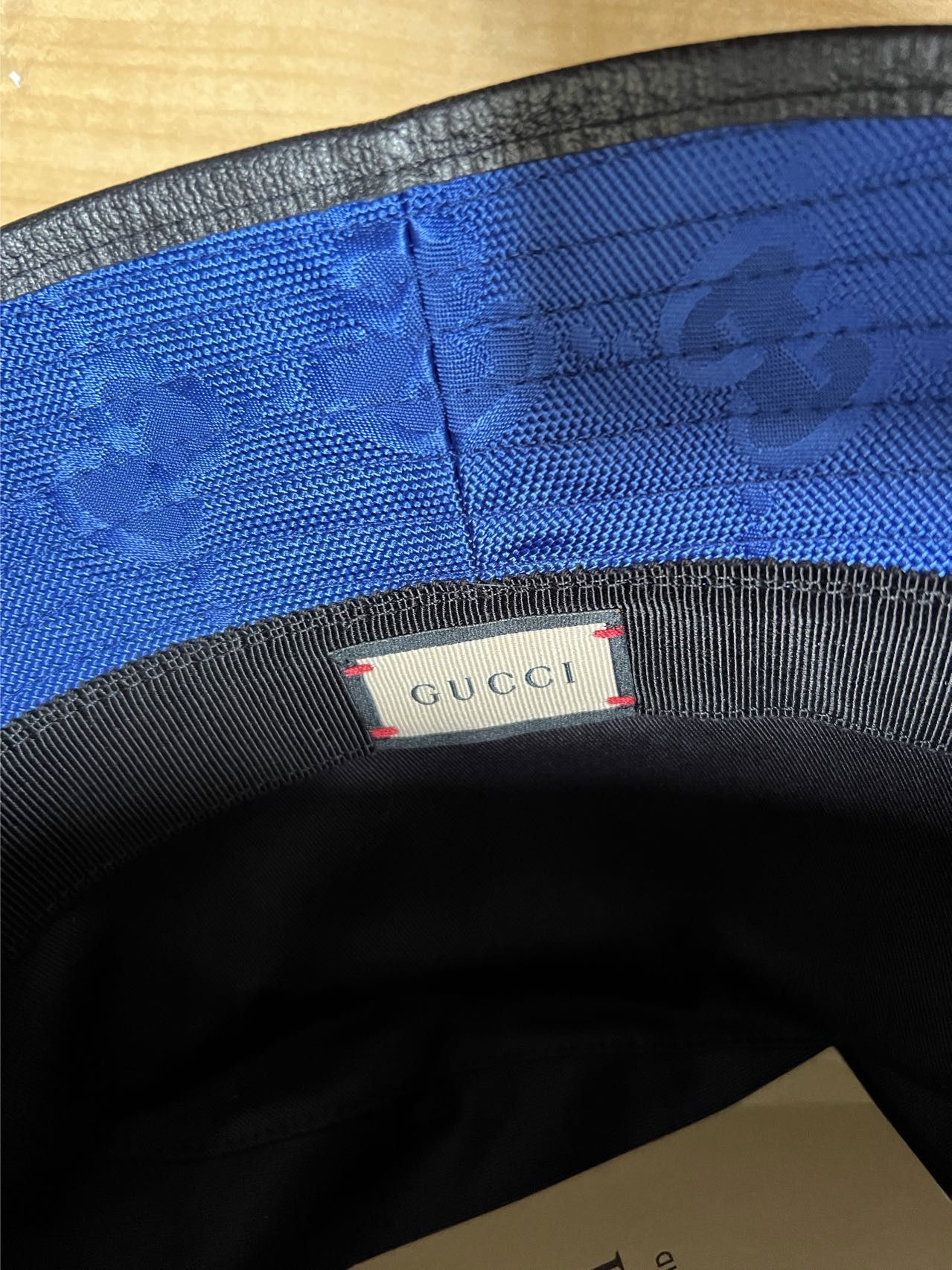 Gucci Gucci Off The Grid Bucket Hat Blue Size ONE SIZE - 6 Thumbnail