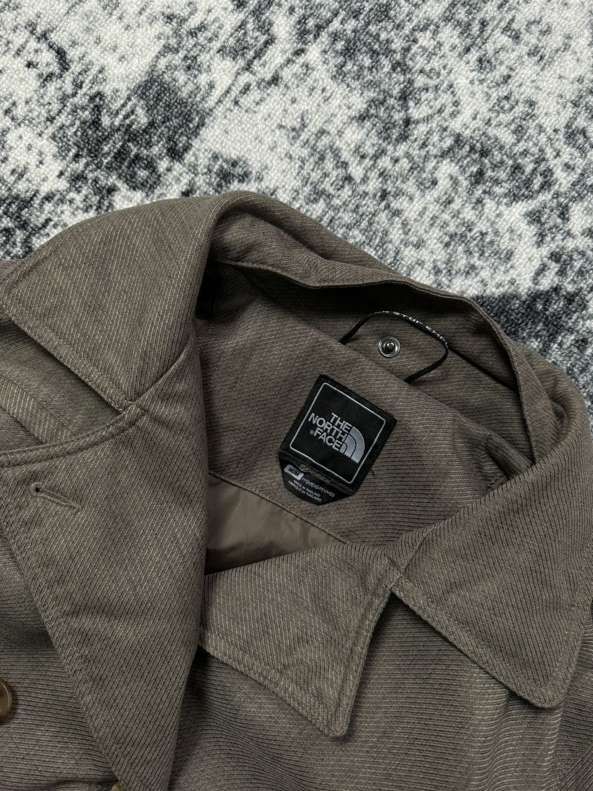 The North Face Vintage THE NORTH FACE Button Up Double Breasted Overcoat Size M / US 6-8 / IT 42-44 - 3 Thumbnail