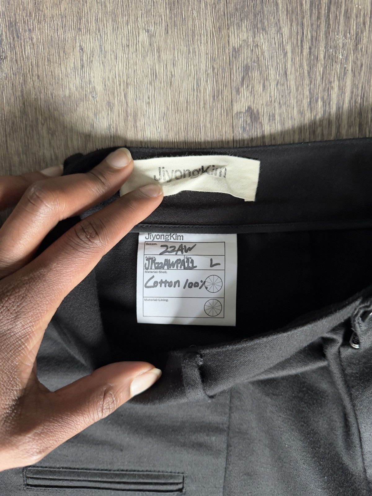 JiyongKim JiyongKim Aw 22 Cargo Pants Size US 30 / EU 46 - 5 Thumbnail