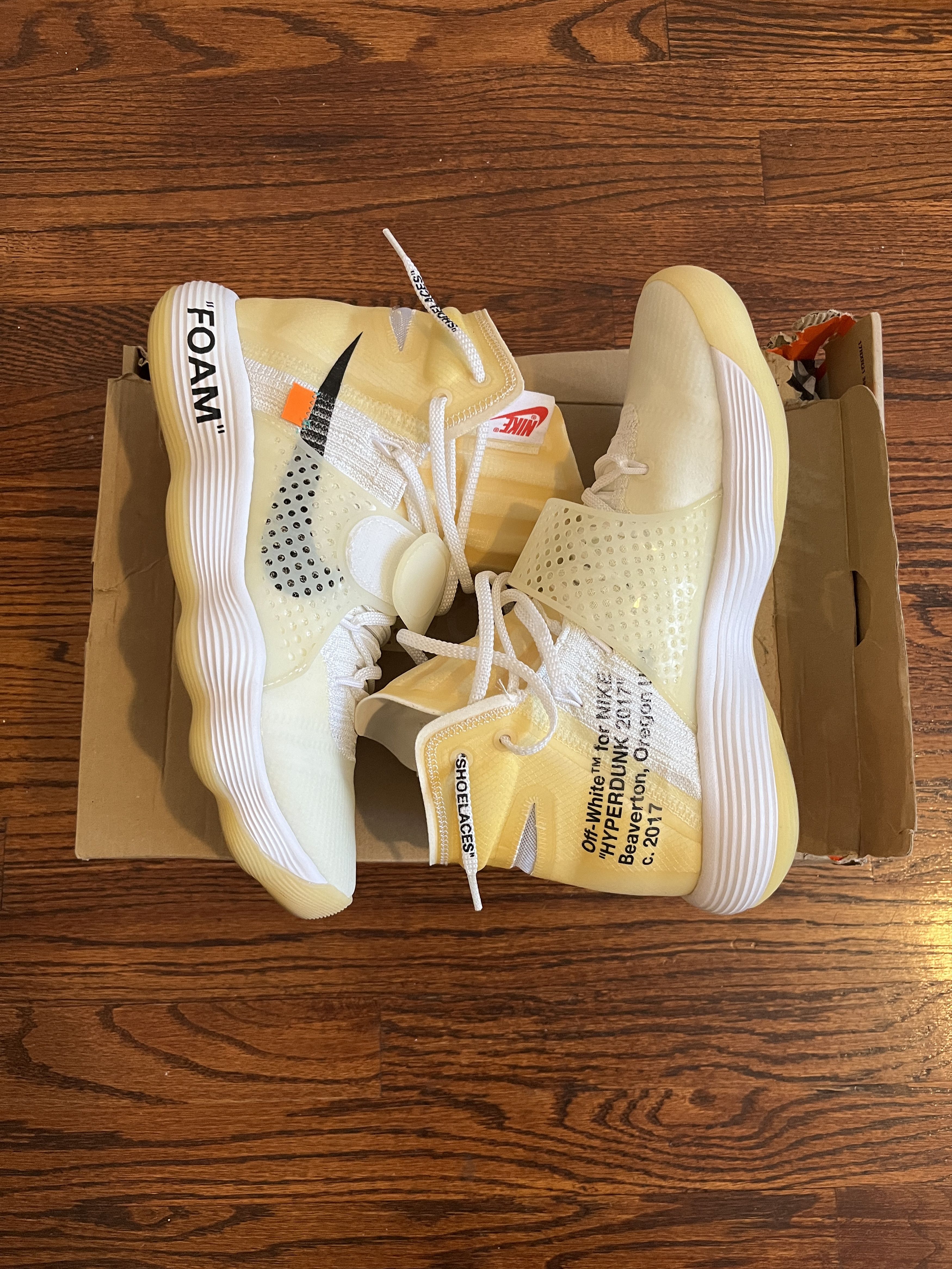 Nike × Off-White Hyperdunk Size US 10 / EU 43 - 2 Thumbnail
