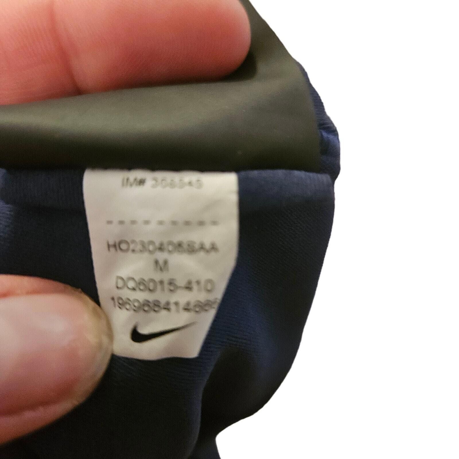 Nike Nike High Rise Ankle Leggings Running Navy Blue Size Medium Size 32" / US 10 / IT 46 - 5 Thumbnail