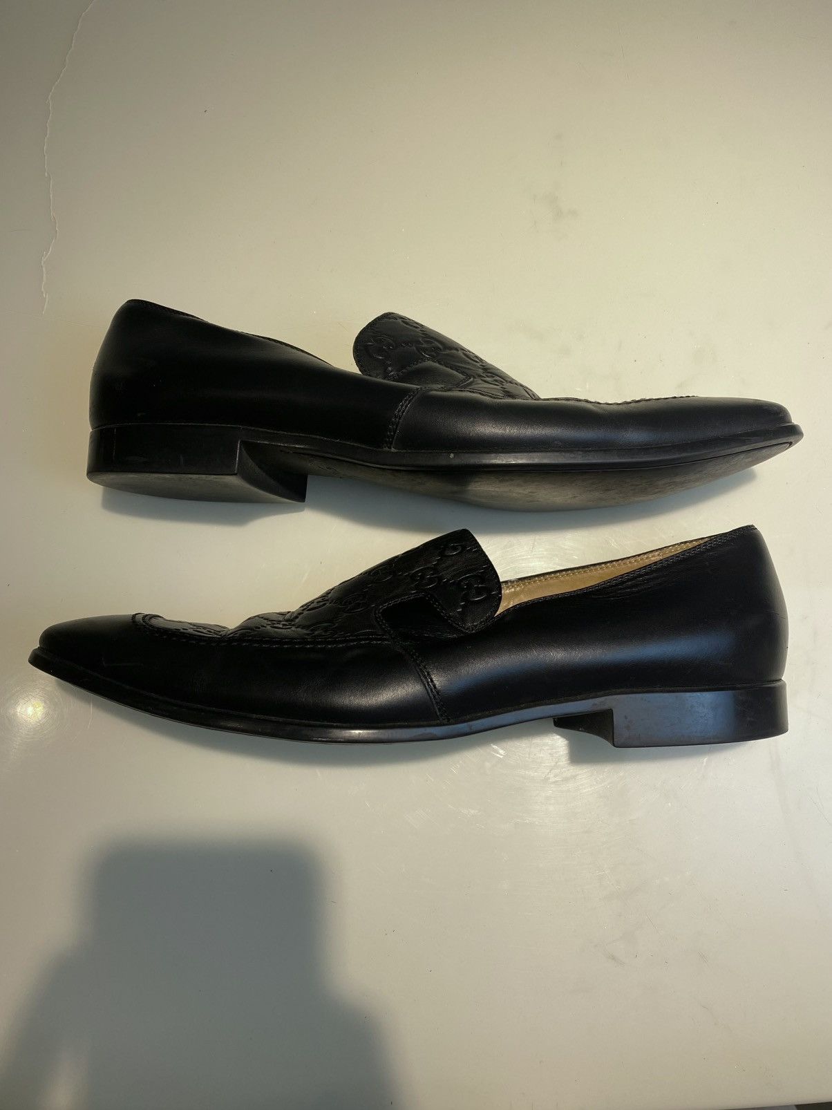 Gucci Gucci Guccissima leather slip-on loafers 42.5 Size US 9.5 / EU 42-43 - 7 Thumbnail