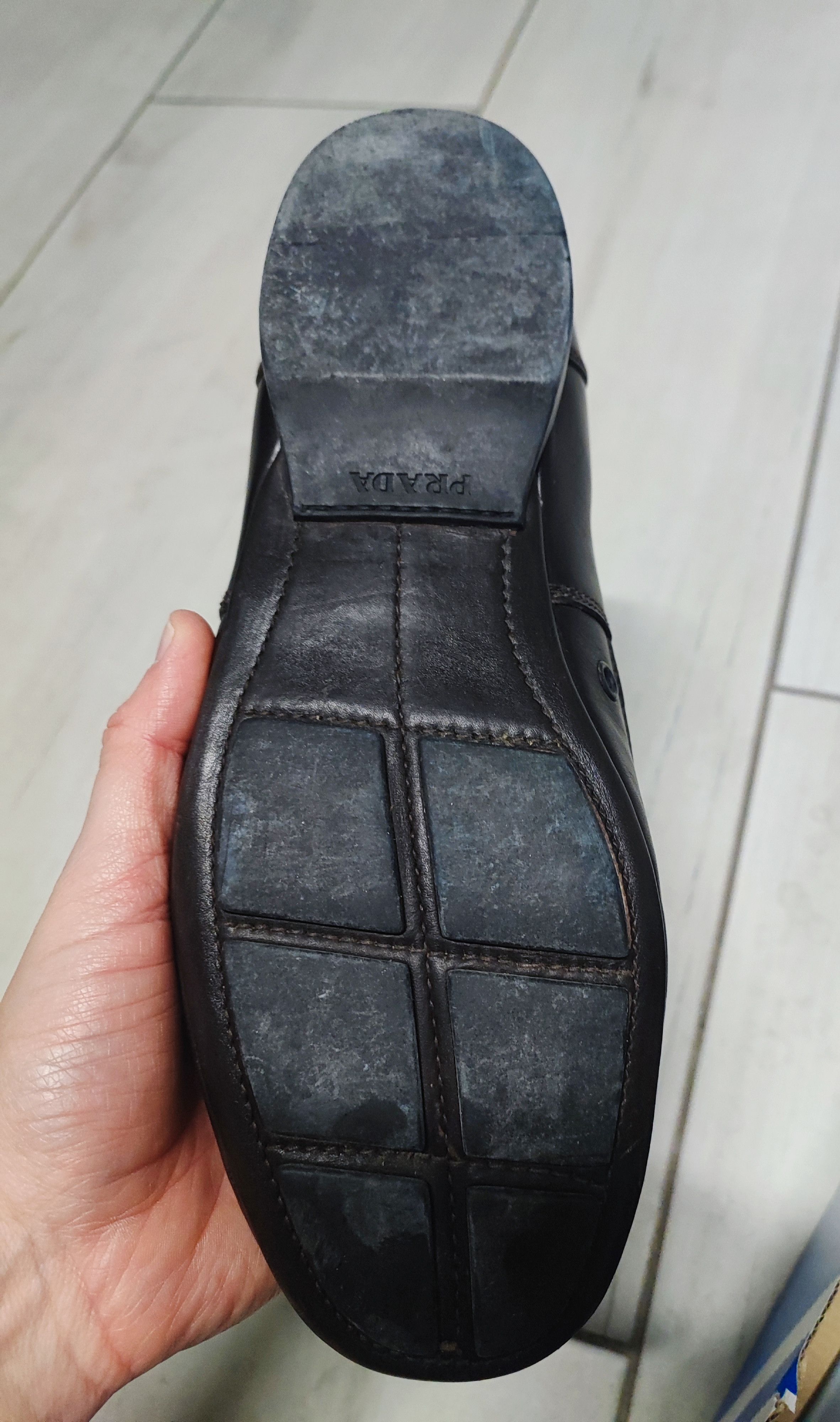 Prada Prada Leather brown Ankle Boots – Size 5.5 (39) Size US 6 / EU 39 - 14 Thumbnail