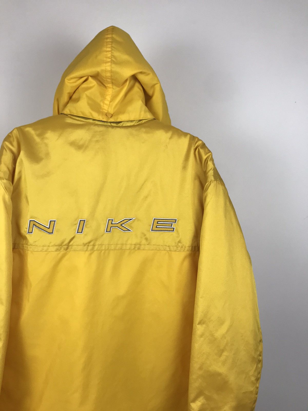 Vintage Nike Acid Yellow Y2K Nylon Jacket