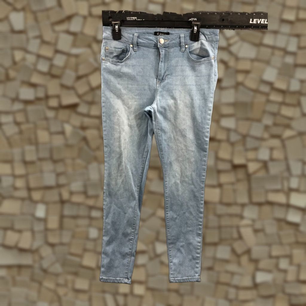 Vintage D.Jeans Skinny Jeans Womens Medium Wash Blue Size 8 Size 30" / US 8 / IT 44 - 1 Thumbnail
