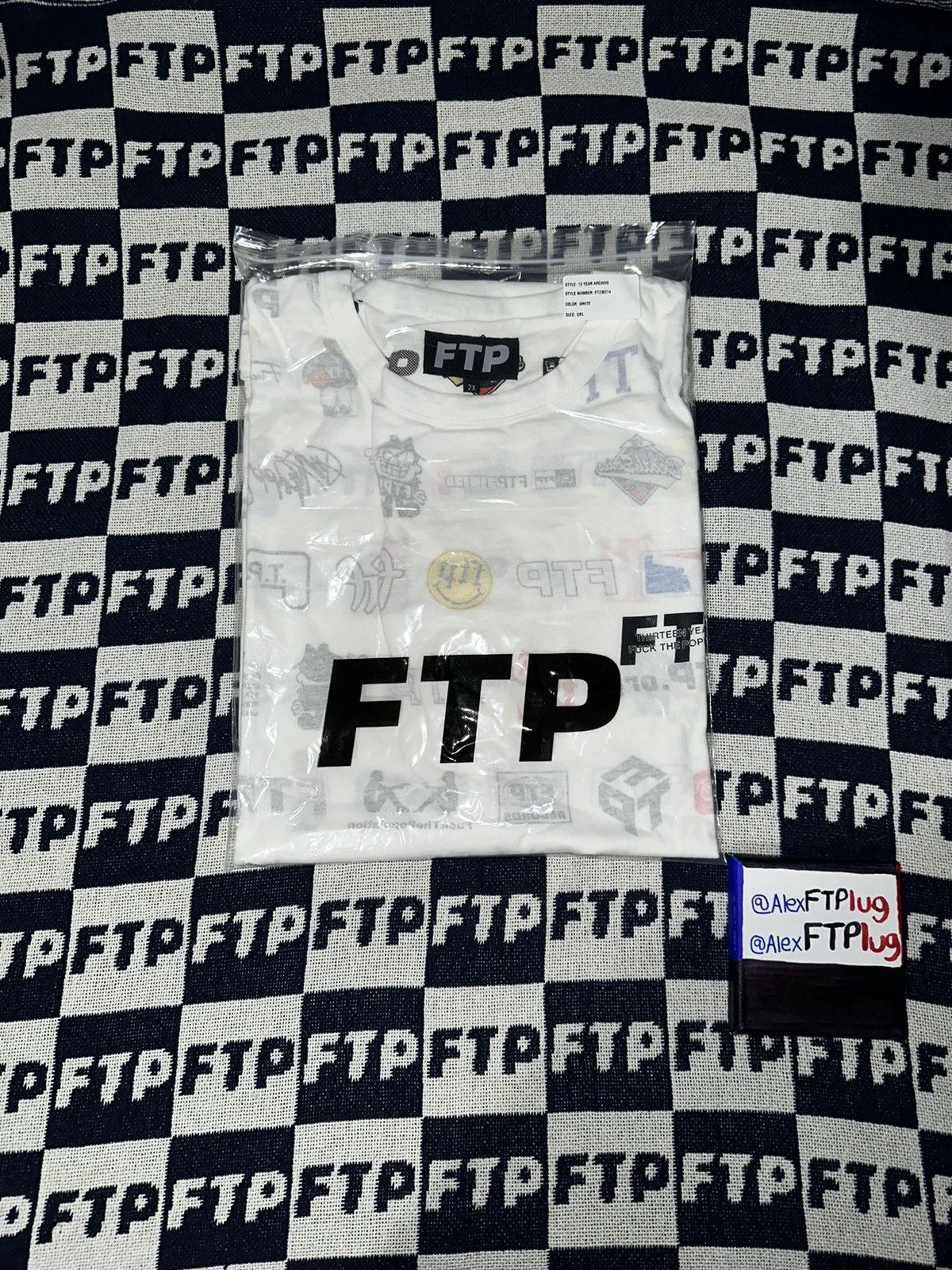 Fuck The Population FTP Reversible 13 Year Anniversary Tee Size US XXL / EU 58 / 5 - 1 Thumbnail