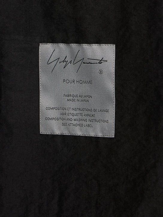 Yohji Yamamoto o1lsvrm0525 Cut-Off Detail Jacket in Black Size US M / EU 48-50 / 2 - 7 Thumbnail