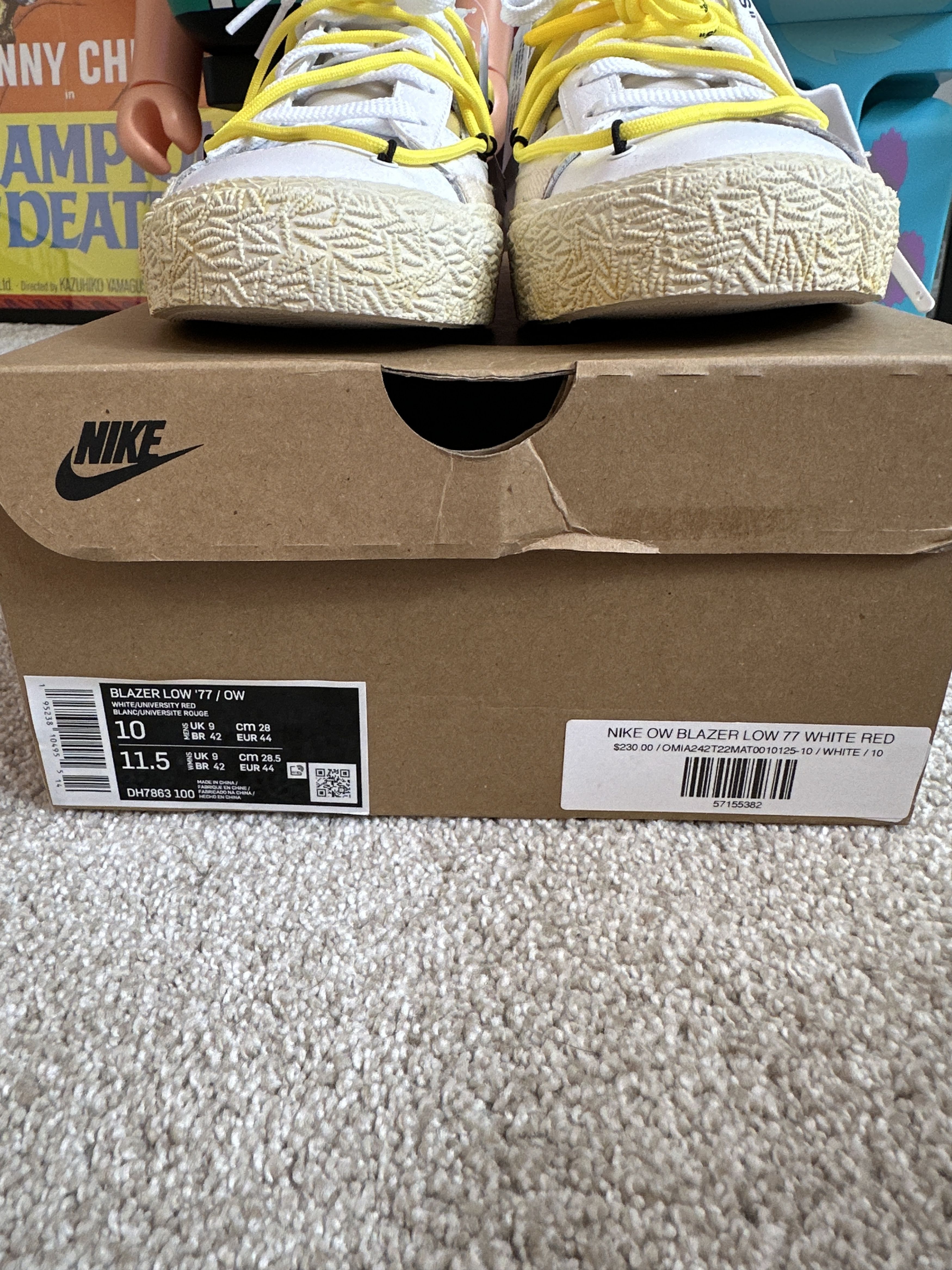 Nike × Off-White Off White Blazer Low Size US 10 / EU 43 - 2 Thumbnail