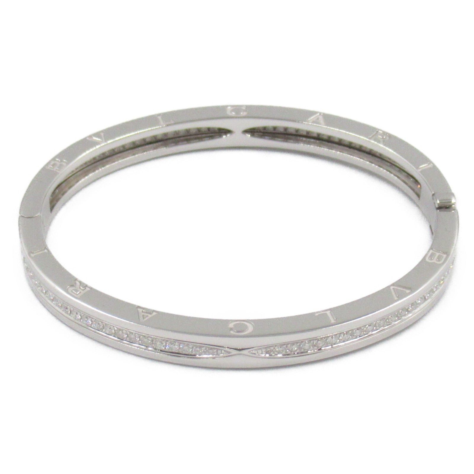 Bvlgari Bvlgari B Zero One Bracelet Diamond K18Wg (White Gold) Clear Size ONE SIZE - 1 Thumbnail