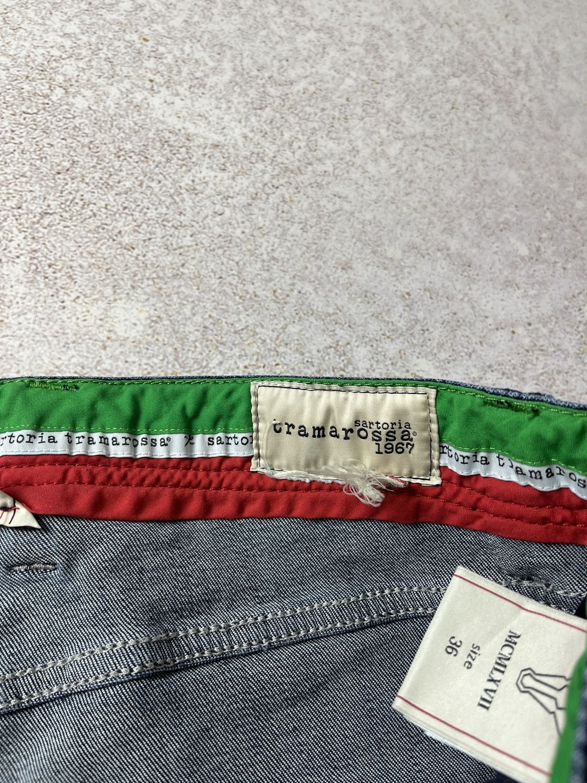 Other SARTORIA TRAMAROSSA hand made Italy Luxury Jeans Denim Size US 36 / EU 52 - 7 Thumbnail