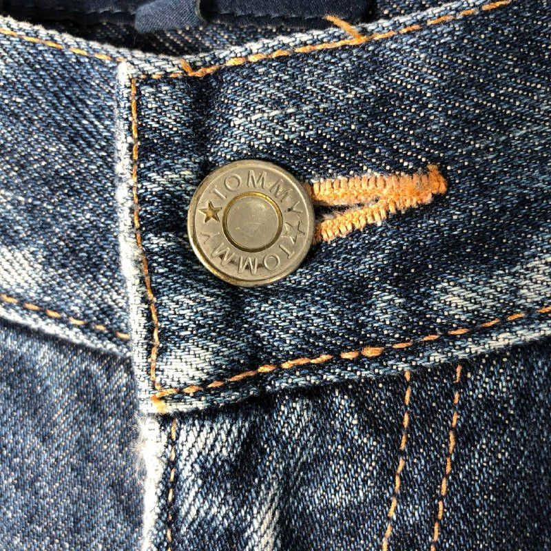 Tommy Jeans Vintage Tommy New York Jeans Blue Denim Size US 34 / EU 50 - 7 Thumbnail