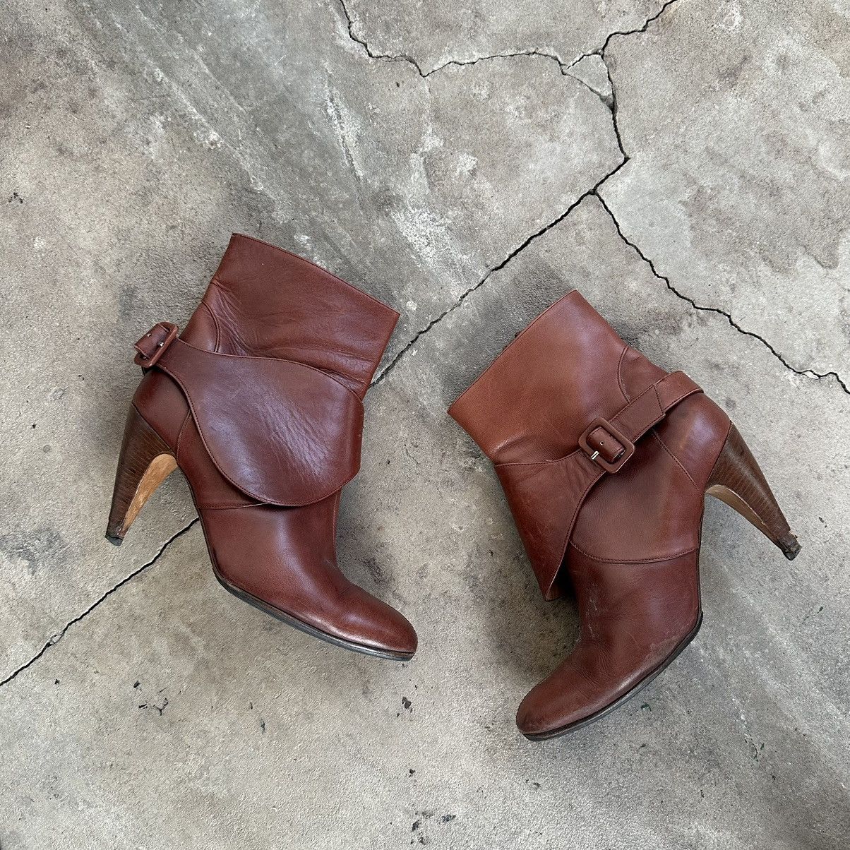 Marni Marni vintage leather Heels boots Size US 10 / IT 40 - 3 Thumbnail