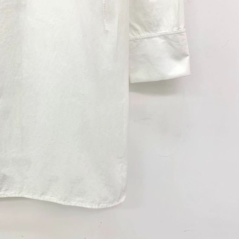 Dior Dior White lace stitching bee embroidery cotton lapel long Size XXS / US 00 / IT 34 - 5 Thumbnail