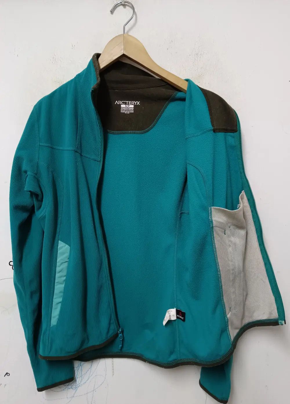 Arc'teryx × Vintage Vintage Arcteryx Polartec Fleece Zip Jacket Pullover Size US S / EU 44-46 / 1 - 3 Thumbnail