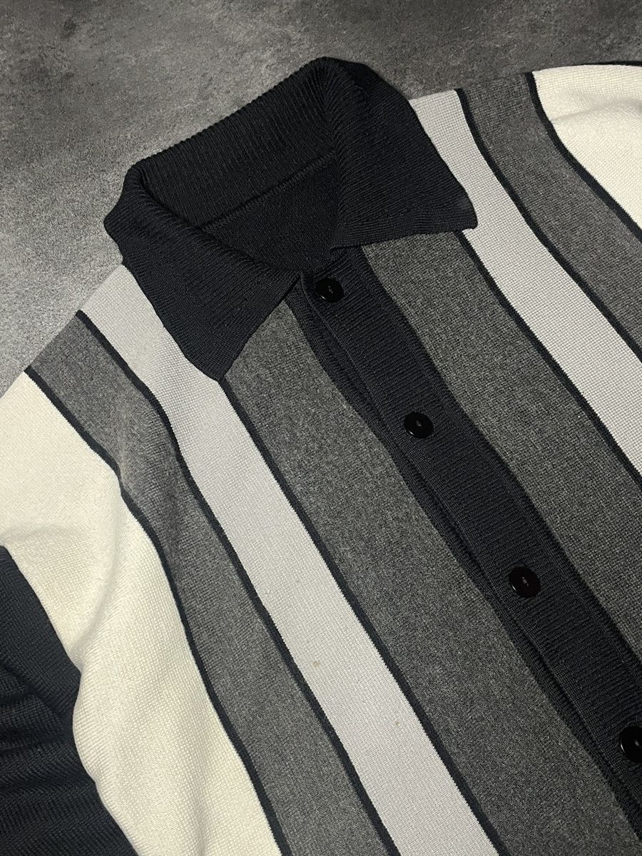 Vintage Luxury Wool Vintage 90s Cardigan Thick Cozy Rare Hype Size US L / EU 52-54 / 3 - 4 Thumbnail
