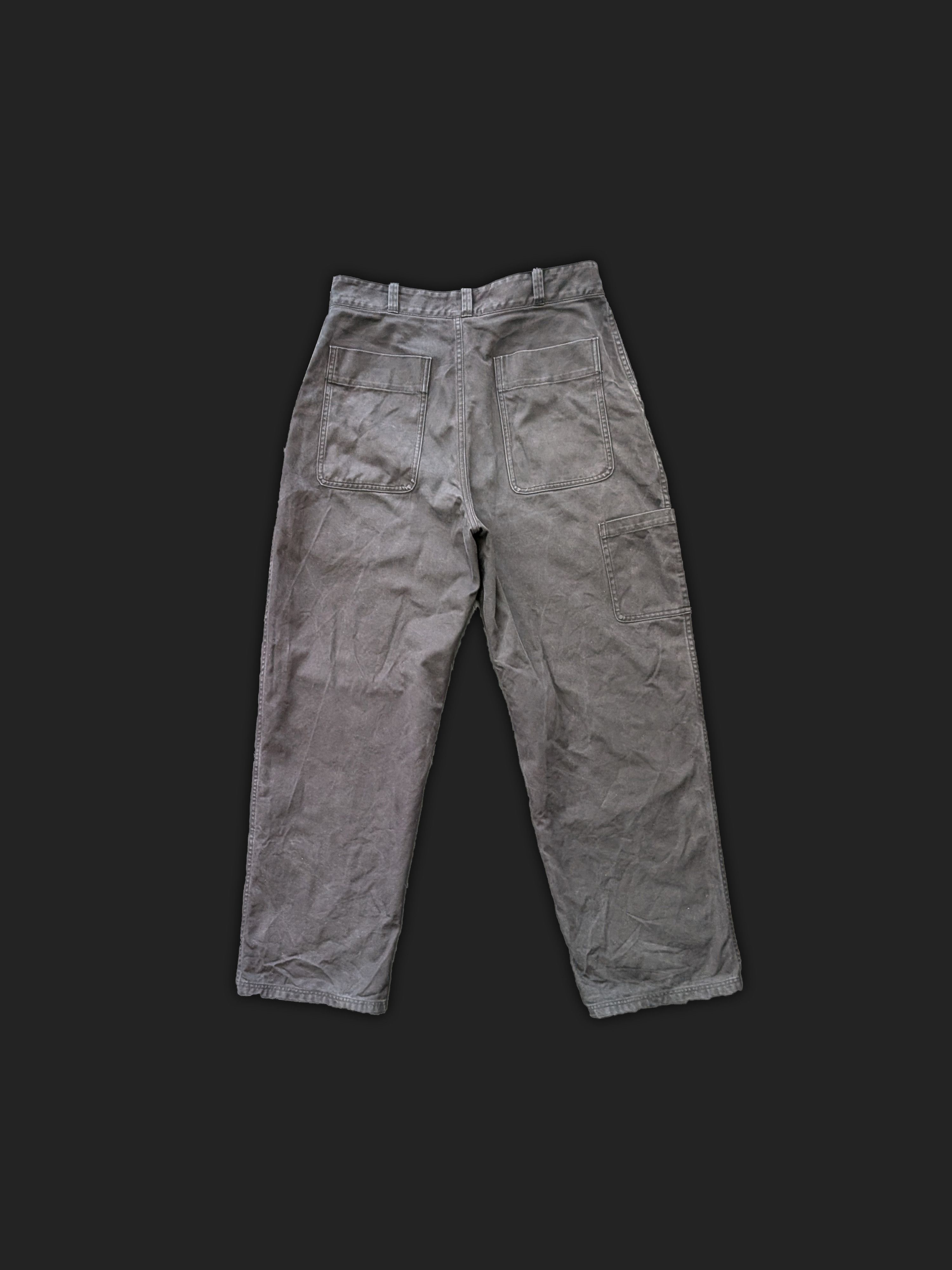 MAN-TLE R0J6 Jebok Pants - Black Work Size US 34 / EU 50 - 2 Thumbnail