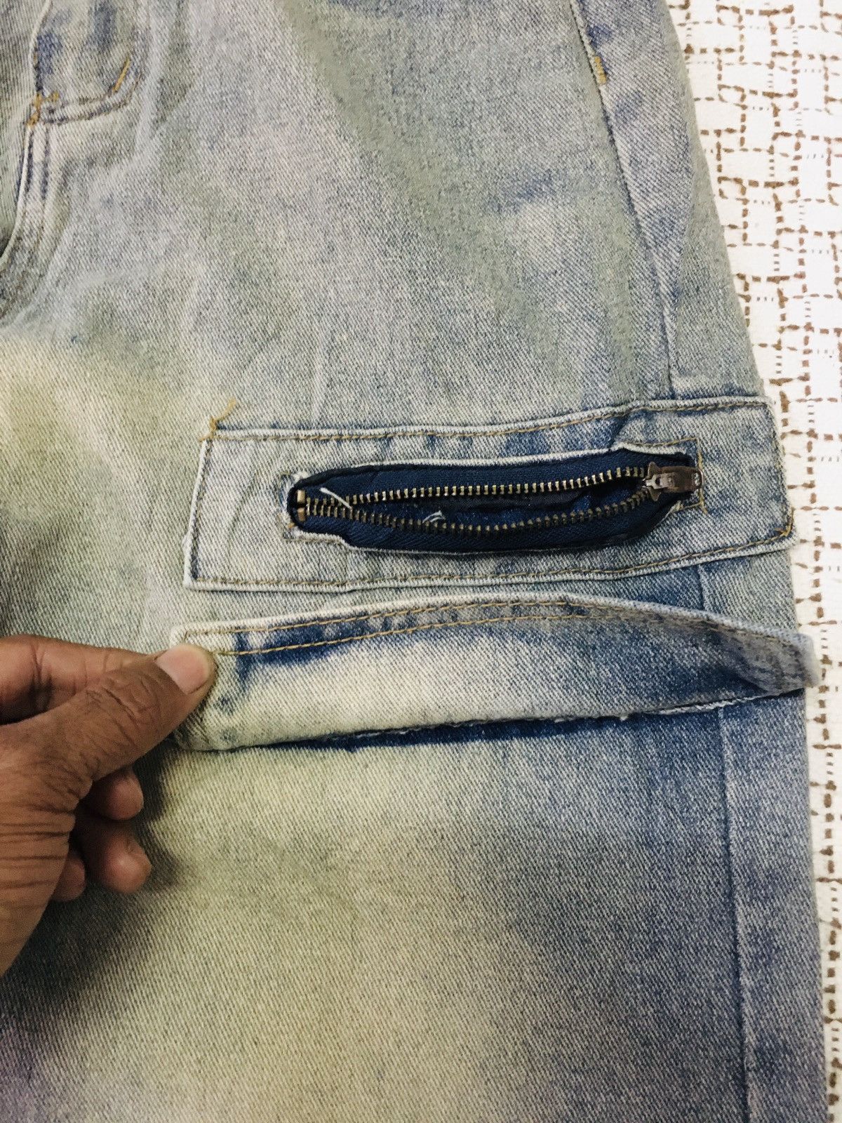 Japanese Brand Unbranded Distressed Jeans (16) Size 26" / US 2 / IT 38 - 12 Thumbnail