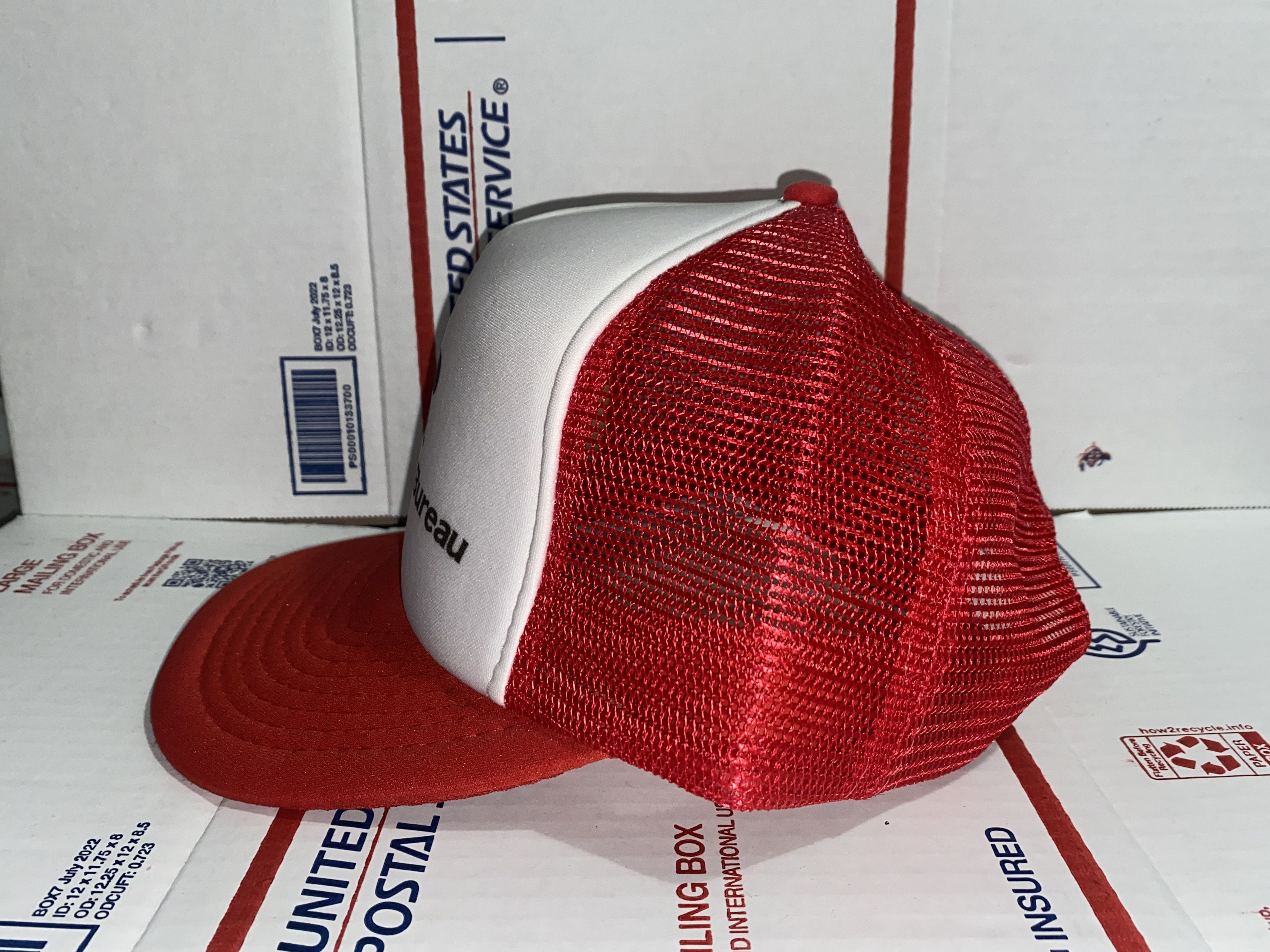 Vintage Farm Bureau vintage Snapback Hat Trucker Cap farming USA Inc Size ONE SIZE - 3 Thumbnail