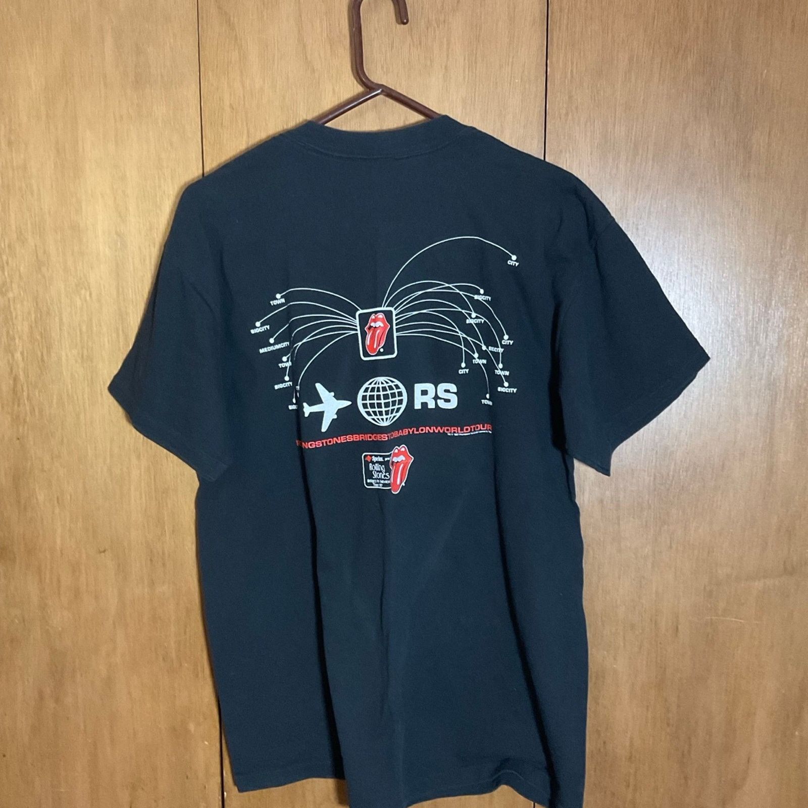 Anvil Vintage 1997 Rolling Stones Tour Shirt Size US XL / EU 56 / 4 - 2 Thumbnail