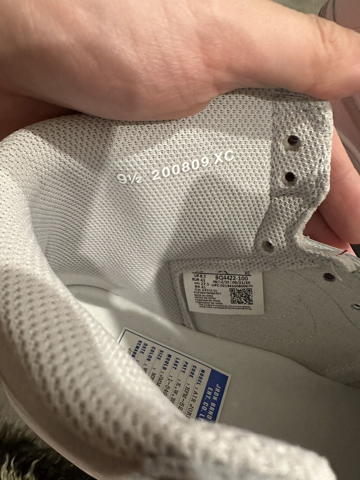 Jordan Brand × Nike Air Jordan 1 High 85 Neutral Gray Size US 9.5 / EU 42-43 - 5 Thumbnail