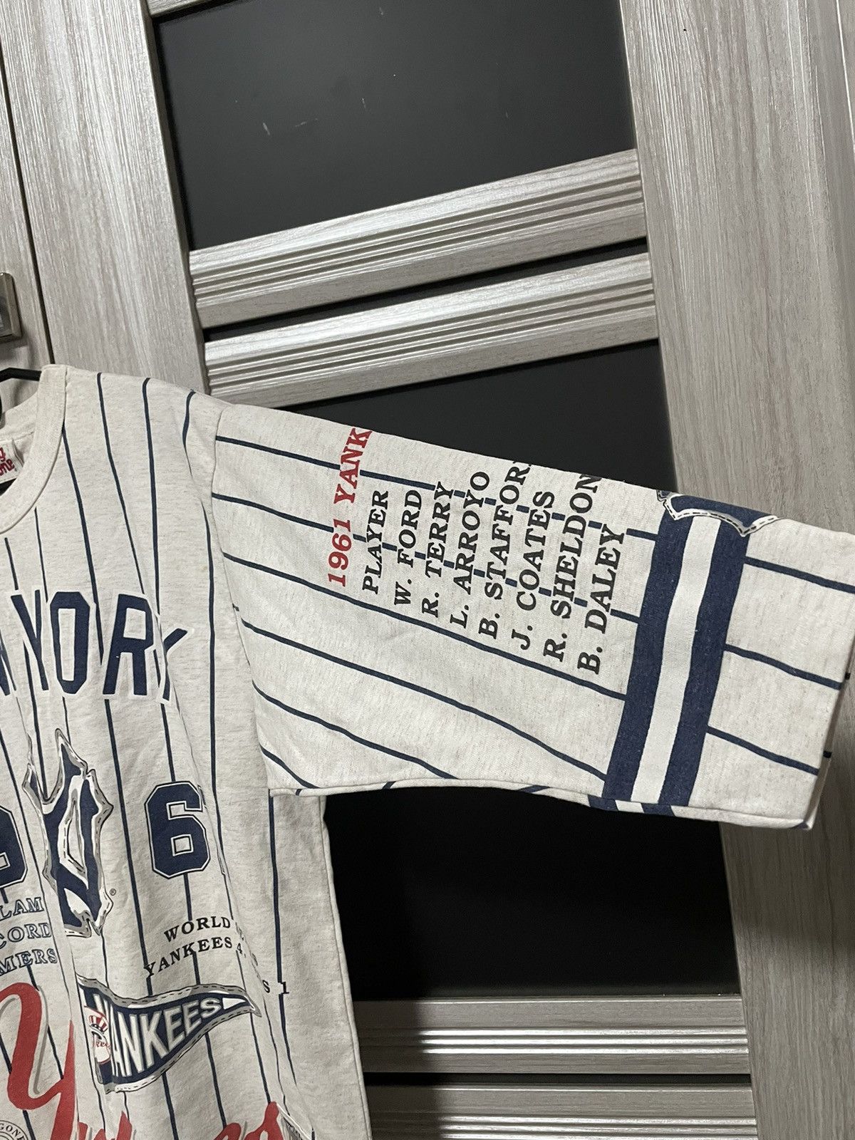MLB × New York Yankees 1991 New York Yankees 3/4 Longsleeve 1961 World Champions Size US L / EU 52-54 / 3 - 5 Thumbnail