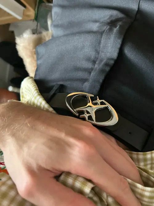Designer × Japanese Brand Moon Star Buckle Belt Size ONE SIZE - 4 Thumbnail