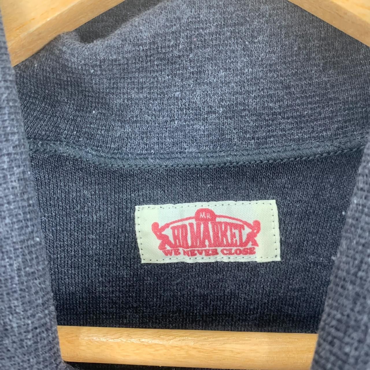 Vintage Vintage HR MARKET JAPAN Natural Dye Turtleneck Tee Shirt Size S / US 4 / IT 40 - 3 Thumbnail