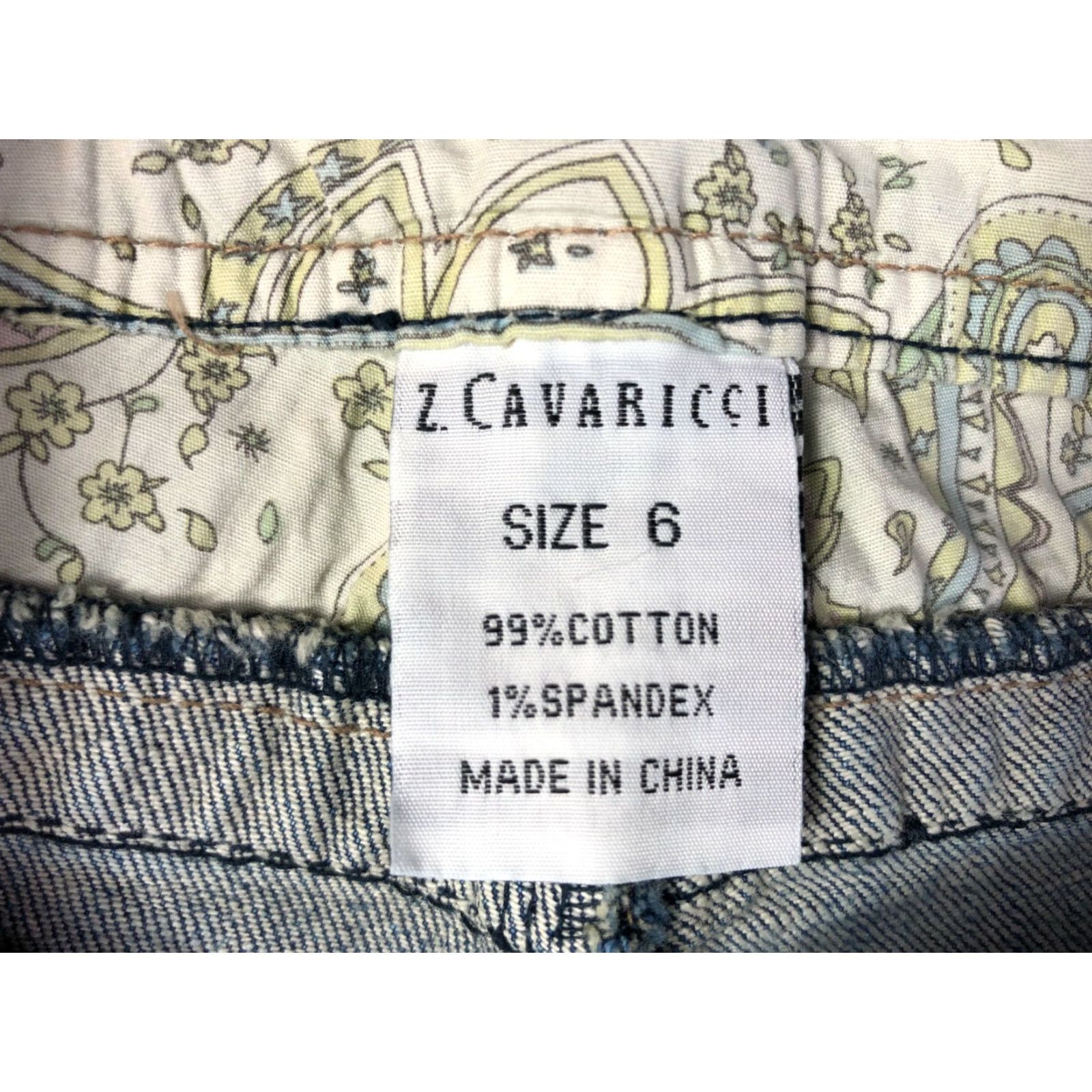Vintage Department of Peace Jeans Capri Womens Size 6 30x20 Measured Blue Denim Size 28" / US 6 / IT 42 - 4 Thumbnail