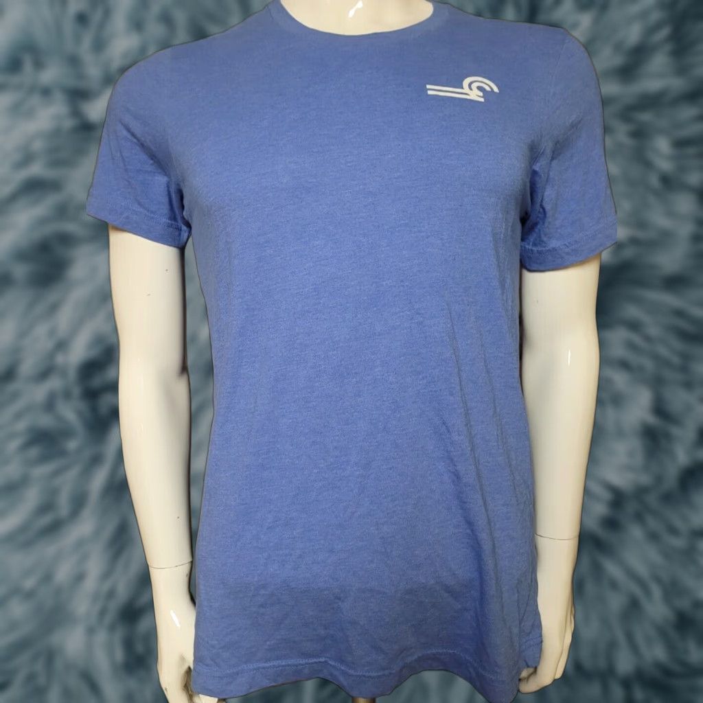 Logo 7 Conrail Logo T Shirt CSX Small Medium Mens Blue Cotton Blend Graphic Tee Short Sleeve Crew Neck Size US M / EU 48-50 / 2 - 1 Thumbnail
