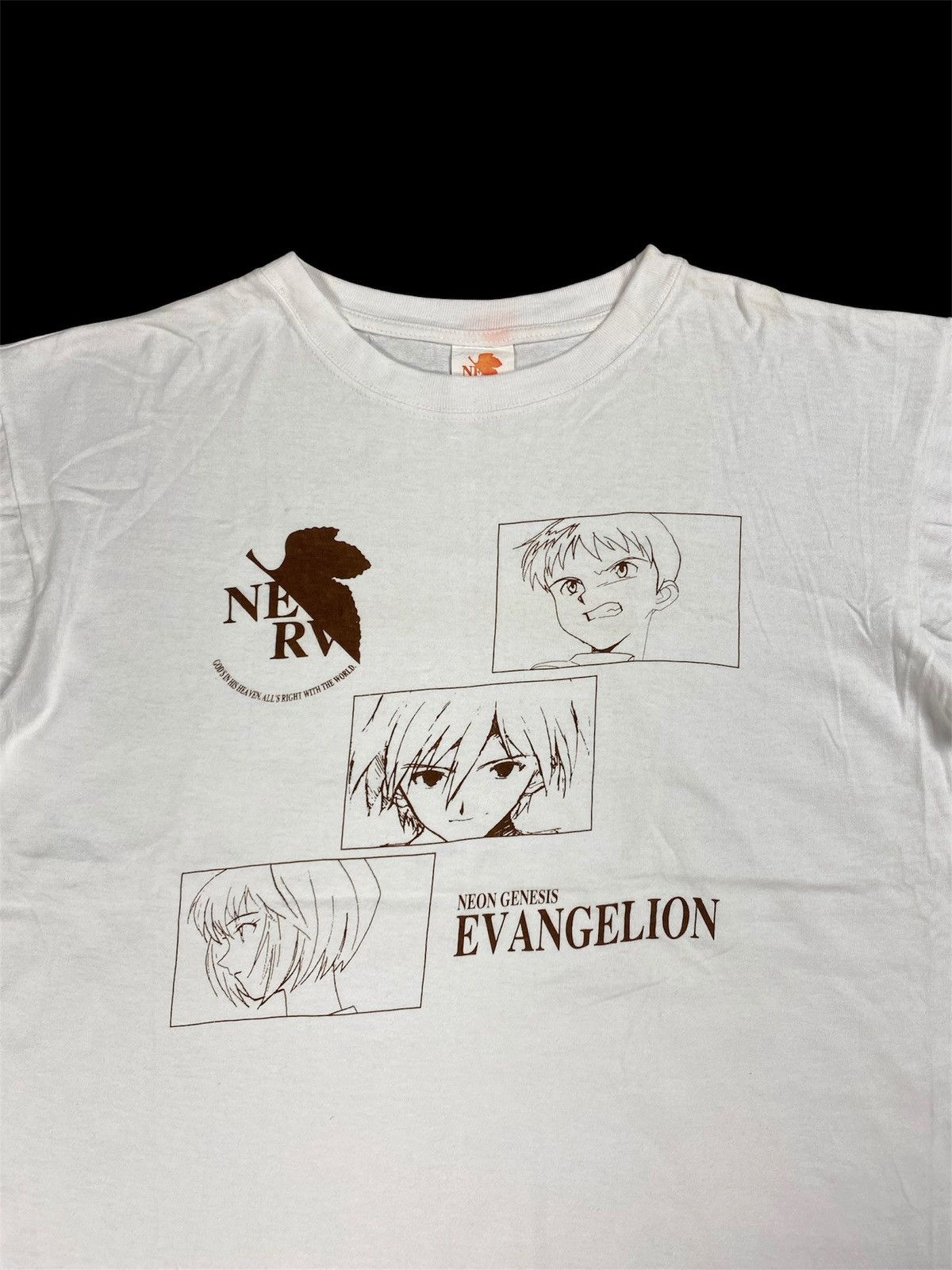 Anime Vintage Neon Genesis Evangelion 1997 Sega T-Shirt Size US L / EU 52-54 / 3 - 3 Thumbnail