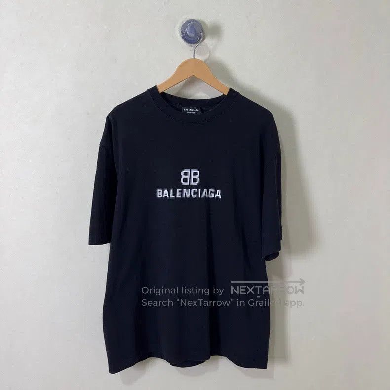 Balenciaga Mosaic T-shirt black size S