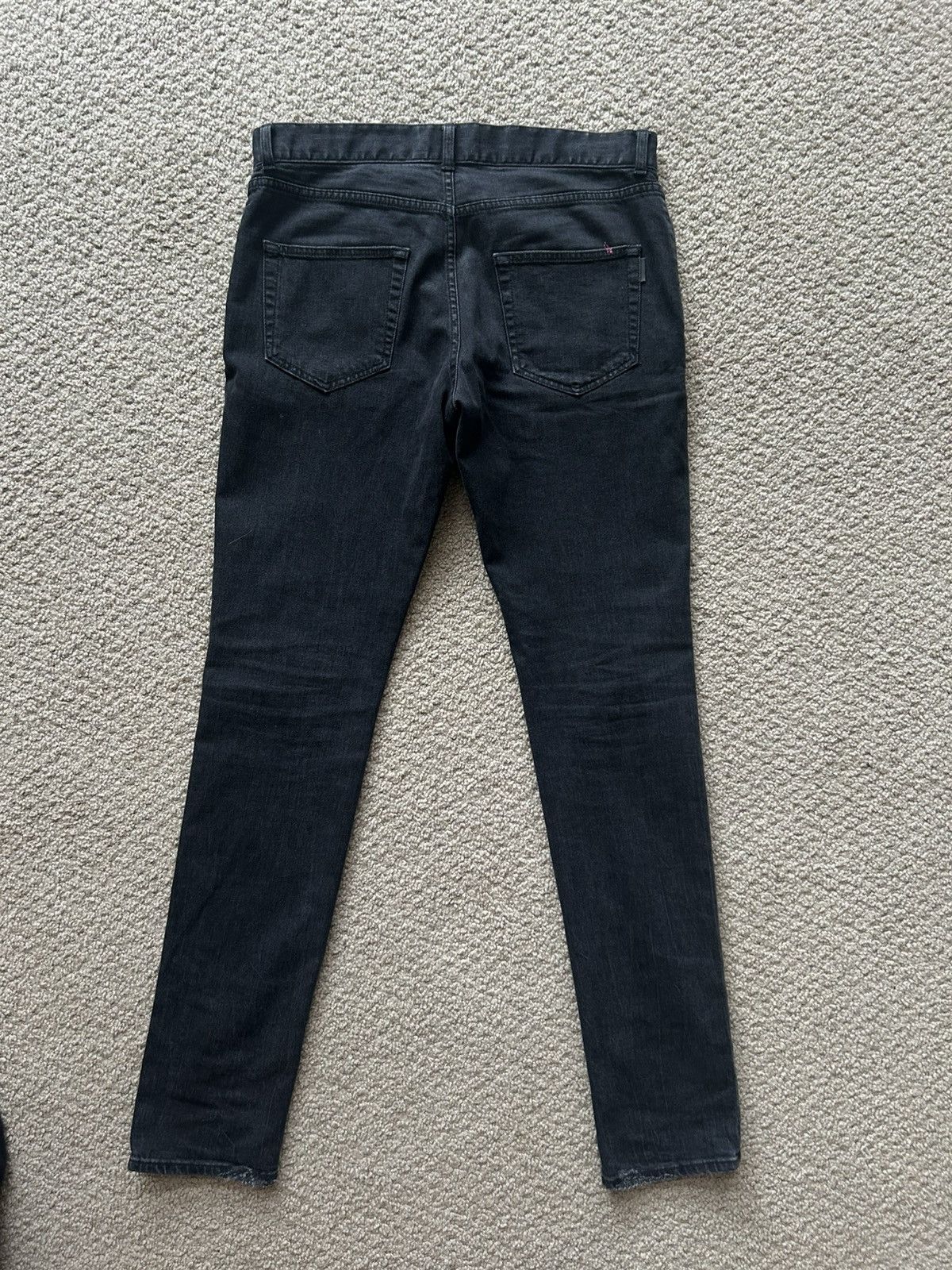 Saint Laurent Paris Saint laurent paris d02 jeans hedi slimane era Size US 32 / EU 48 - 4 Thumbnail