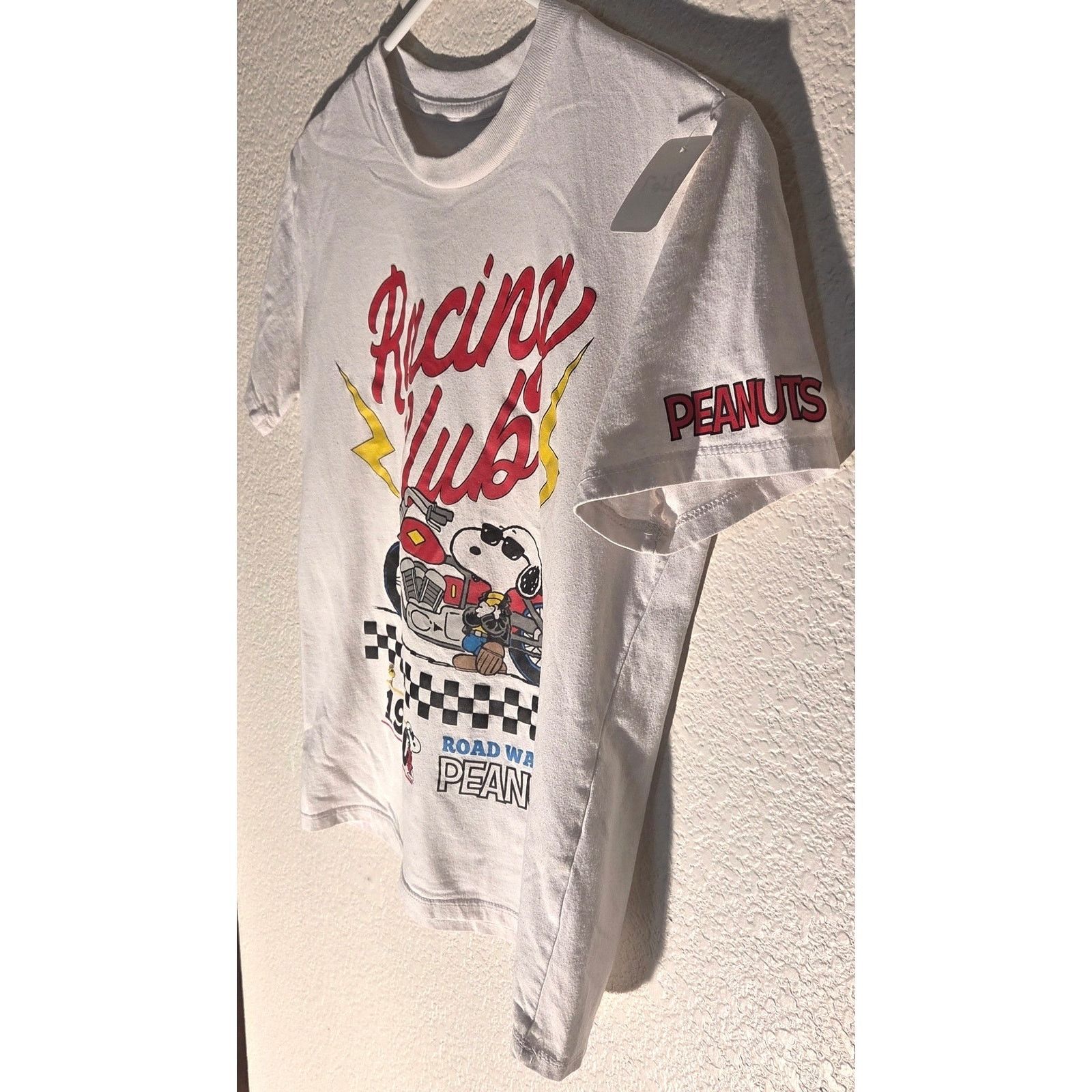 Peanuts Vintage Snoopy Racing T-Shirt - Women's XS - 1950s Theme Size XS / US 0-2 / IT 36-38 - 5 Thumbnail