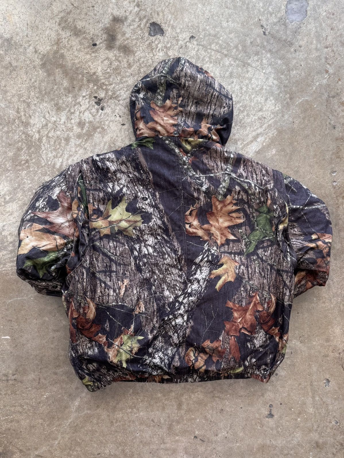 Vintage Vintage 2000 Remington Camo Mossy Oak Hooded Jacket XL Size US XL / EU 56 / 4 - 4 Thumbnail