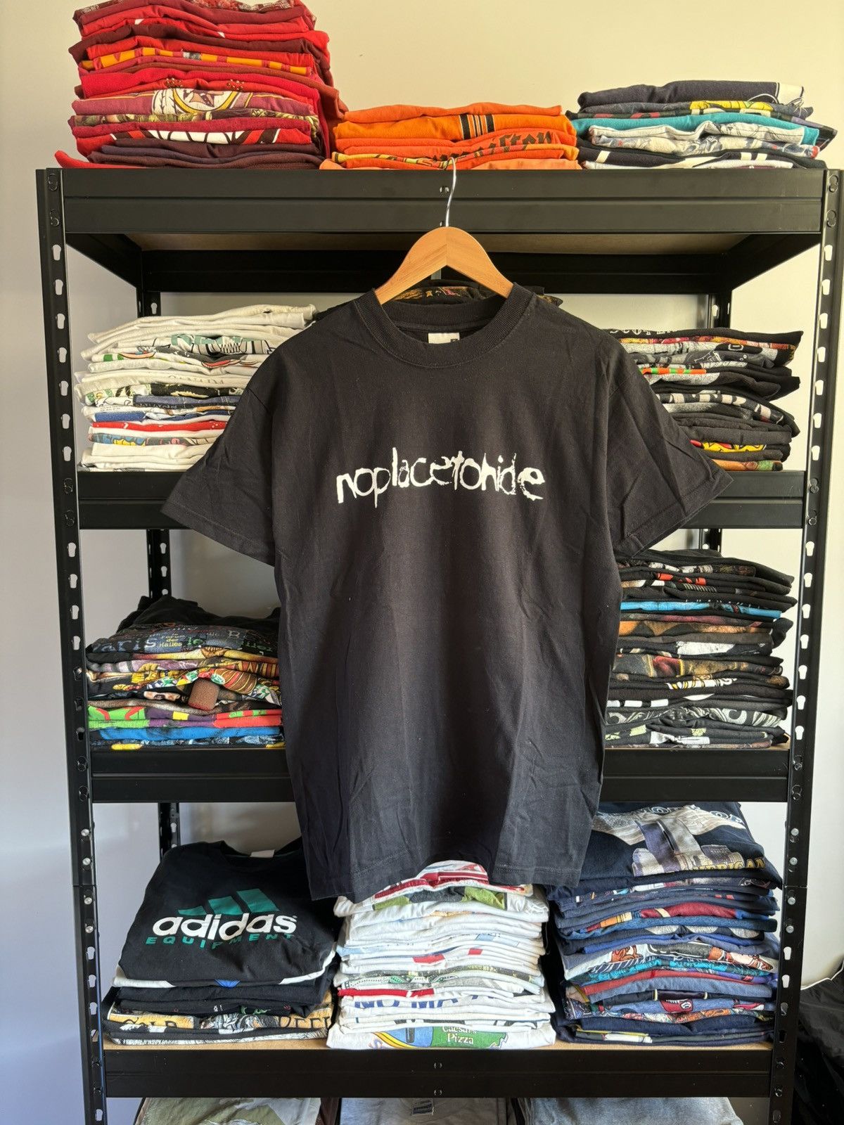 Band Tees × Vintage Vintage Noplacetohide Trash Death Metal Band Rock 90s y2k Size US M / EU 48-50 / 2 - 1 Thumbnail