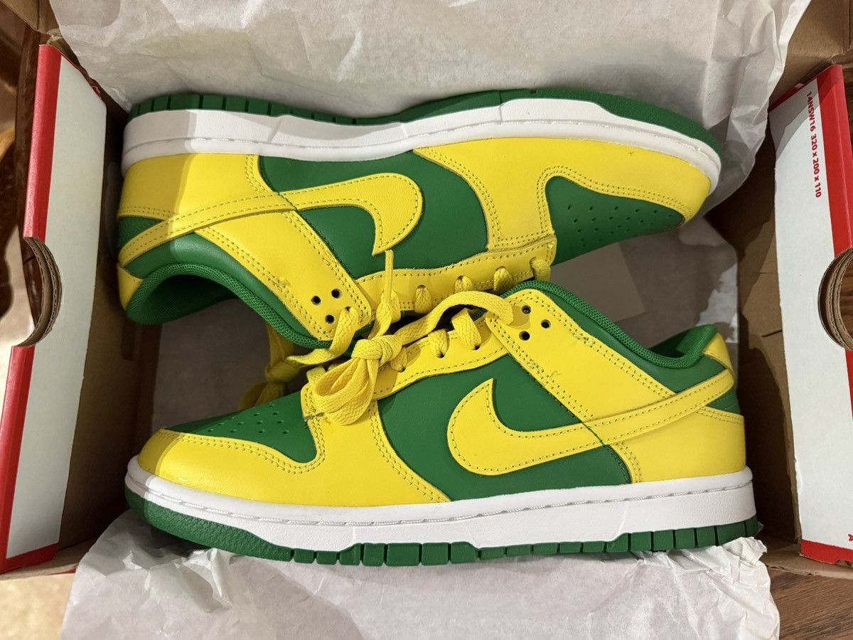 Nike × Nike SB NIKE DUNK LOW RETRO BTTYS ( Brazil) New Size 8 Size US 8 / EU 41 - 1 Thumbnail