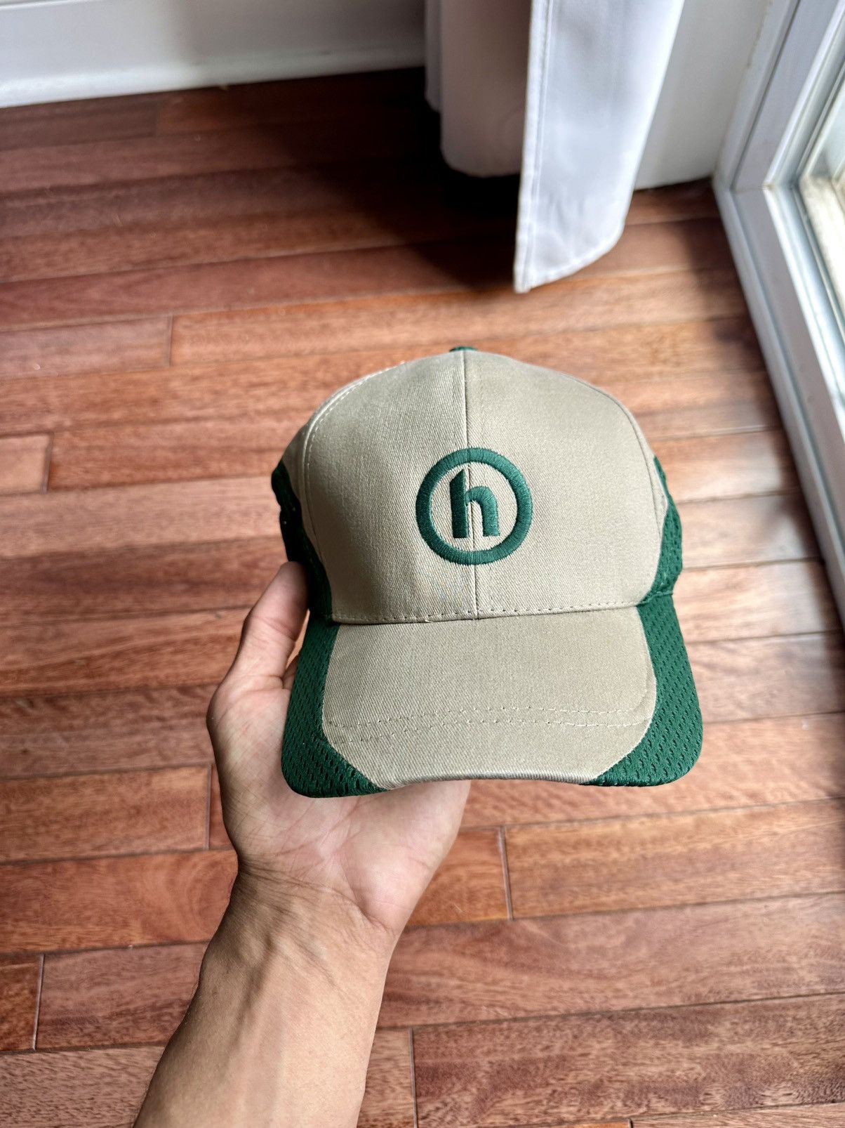 HIDDEN Hidden Two Tone Racer Cap - green Tan Size ONE SIZE - 2 Thumbnail