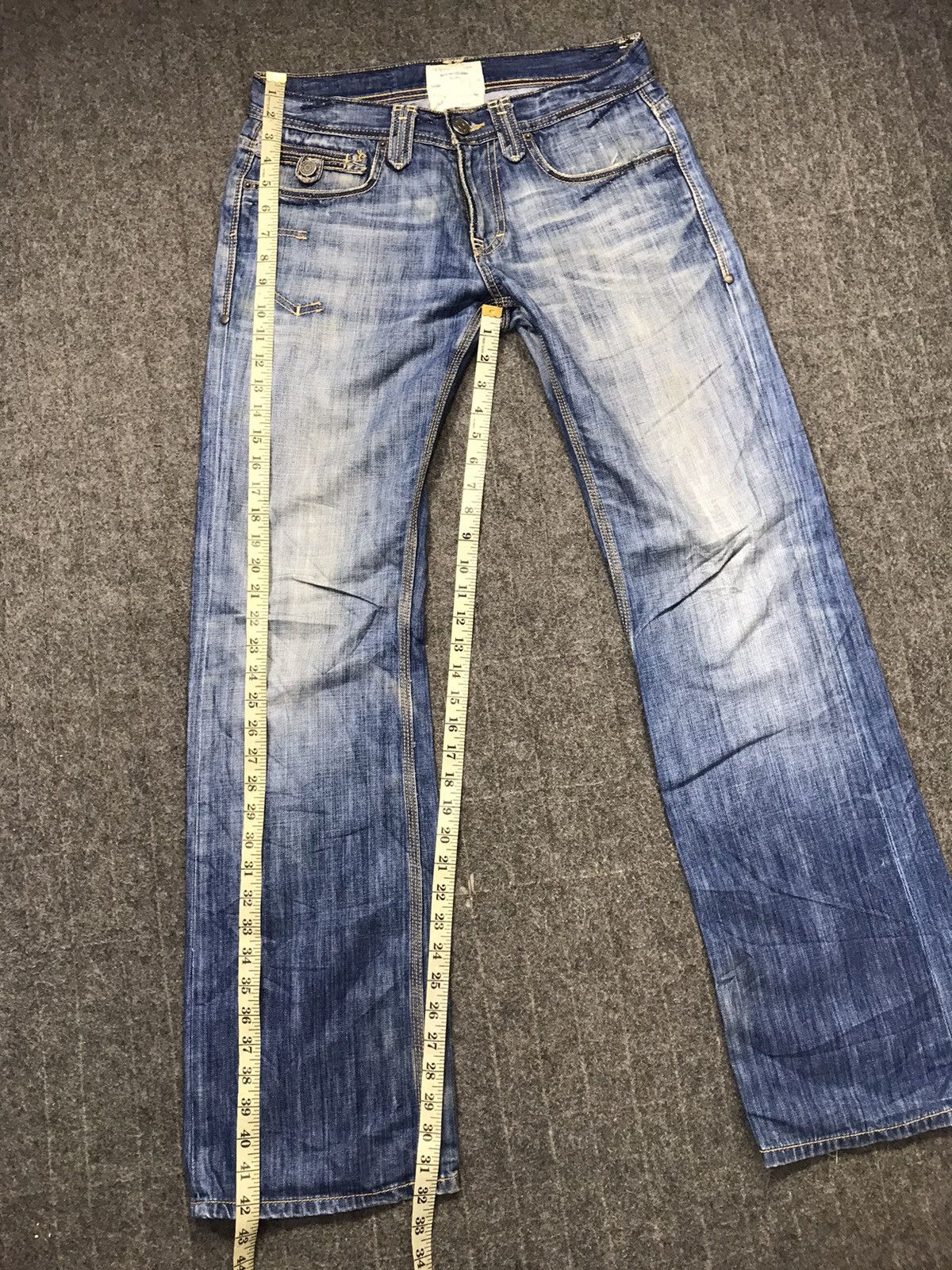 Jimmy Taverniti Taverniti Jeans By Jimny Taverniti Indigo Denim Jean Size US 32 / EU 48 - 14 Thumbnail