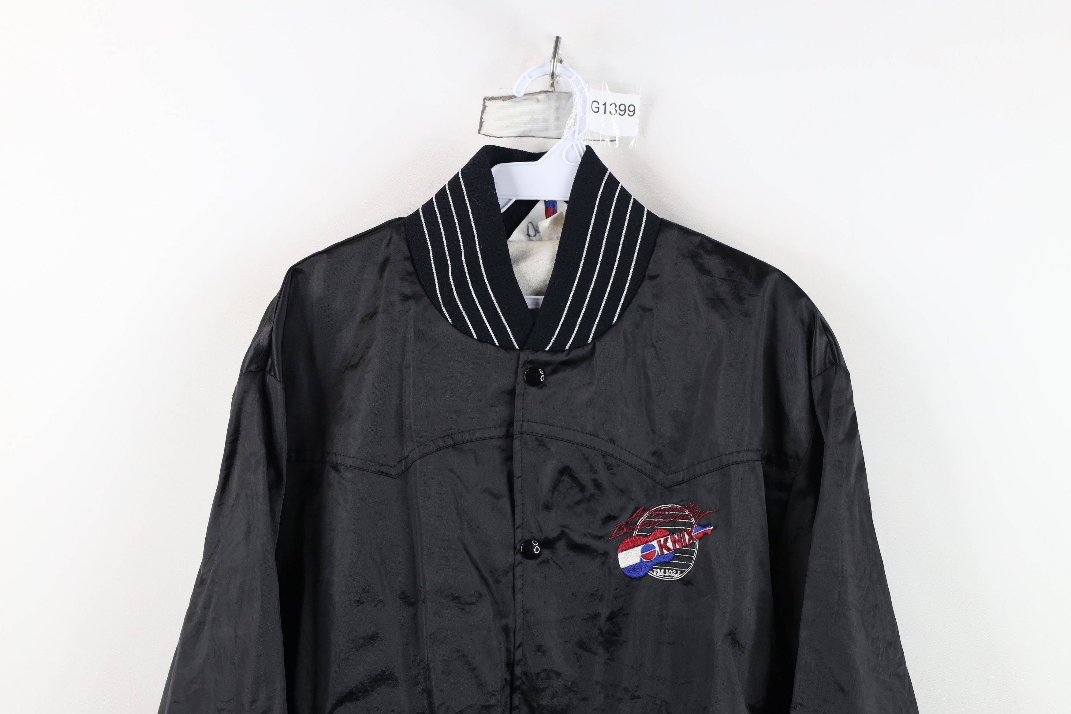 Vintage Vintage 80s 90s Arizona Country Music Radio Satin Jacket USA Size US L / EU 52-54 / 3 - 2 Thumbnail